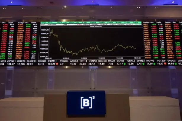 Ibovespa encerra último pregão a quase 123 mil pontos