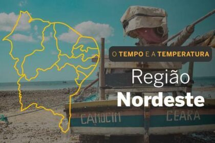 PREVISÃO DO TEMPO: Chuvas intensas atingem partes do Nordeste nesta segunda-feira (24)