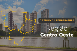 PREVISÃO DO TEMPO: Chuvas no MT, MS e regiões de GO nesta segunda-feira (31)
