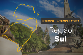 PREVISÃO DO TEMPO: Sul do Brasil não terá chuva na maior parte da região, nesta quinta-feira (20)