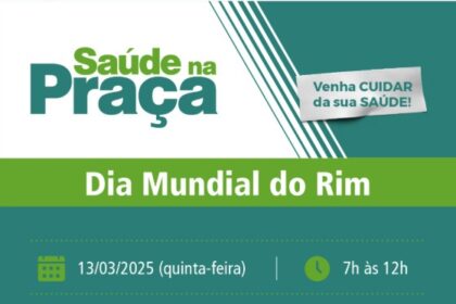 HGG celebra Dia Mundial do Rim em mais uma edição do Saúde na Praça
