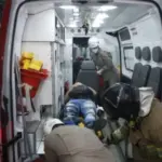 Bombeiros de Goianésia são acionados para socorrer vítima de acidente de trabalho