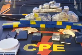 CPE Goianésia intercepta grande quantidade de drogas que seria distribuída em Jaraguá