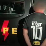 CPE Goianésia prende homem que matou mulher grávida de 4 meses