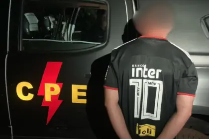 CPE Goianésia prende homem que matou mulher grávida de 4 meses