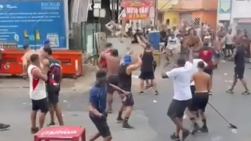 Fla x Flu: PM age rápido e dispersa torcedores em conflito