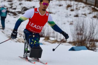 Cristian Ribeira fatura 2 ouros no para esqui cross-country na Noruega