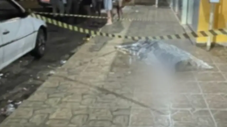 Homem é morto a tiros Jardim das Vivendas em Jaraguá Homem é morto a tiros Jardim das Vivendas em Jaraguá