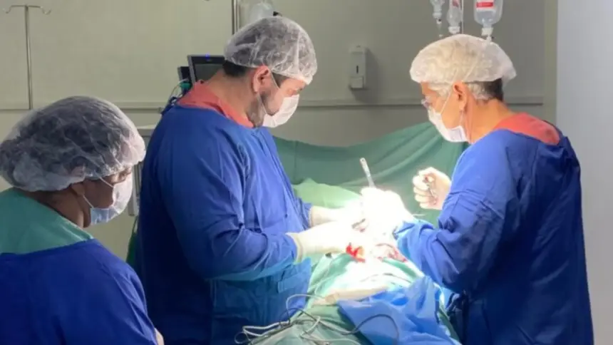 Hospital Estadual de Itumbiara realiza cirurgia de timectomia Hospital Estadual de Itumbiara realiza cirurgia de timectomia