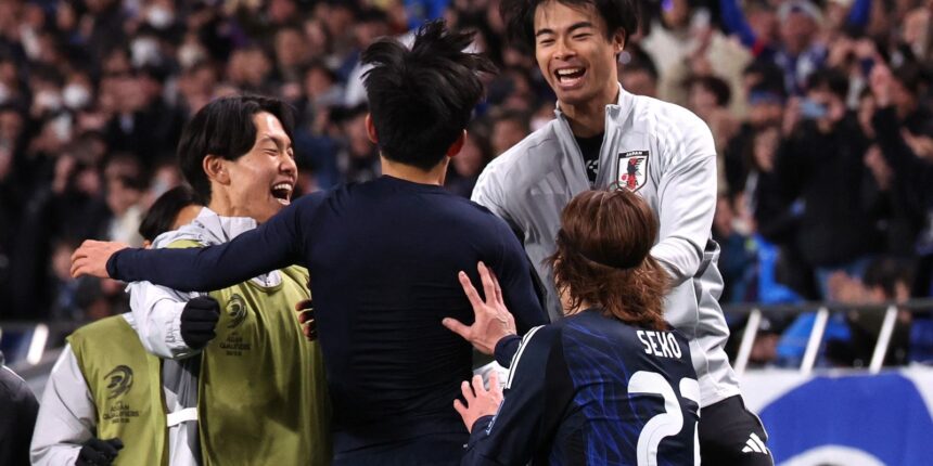 Japão é 1ª classificado para Copa do Mundo 2026 após 2 a 0 no Bahrein Japão é 1ª classificado para Copa do Mundo 2026 após 2 a 0 no Bahrein