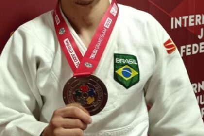 Judô: Michel Augusto garante prata no 1º dia do Grand Slam de Tbilisi