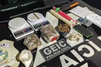 Polícia Civil prende traficante com “super maconha” e “escama de peixe” Polícia Civil prende traficante com “super maconha” e “escama de peixe”