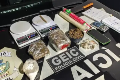Polícia Civil prende traficante com “super maconha” e “escama de peixe”