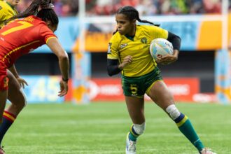 Seleção feminina bate China em 5ª etapa do circuito de rugby sevens