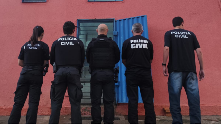 PCGO cumpre mandados em Aparecida de Goiânia relacionados a esquema criminoso de furto e receptação de mercadorias