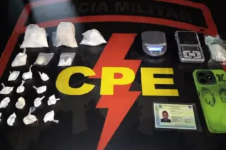Suspeito de ostentar drogas em redes sociais é preso no norte de Goianésia Suspeito de ostentar drogas em redes sociais é preso no norte de Goianésia