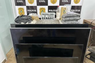 Reincidente no tráfico de drogas volta a ser preso em Itumbiara com grande quantidade de cocaína Reincidente no tráfico de drogas volta a ser preso em Itumbiara com grande quantidade de cocaína