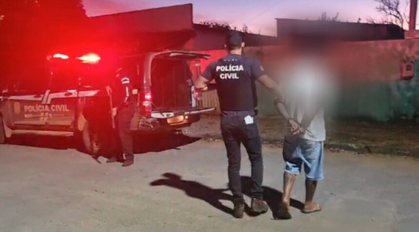 Homem é preso por homicídio em São Domingos Homem é preso por homicídio em São Domingos