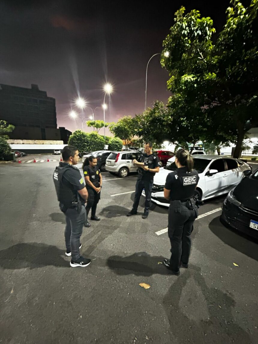 Cumprido mandados de busca contra investigado por venda de falsos lotes de eletroeletrônicos Cumprido mandados de busca contra investigado por venda de falsos lotes de eletroeletrônicos