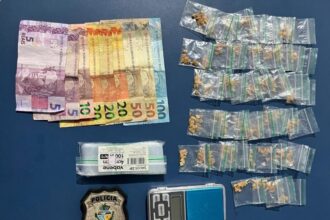 Minaçu: Homem é preso por tráfico de drogas Minaçu: Homem é preso por tráfico de drogas