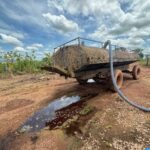 Polícia Civil prende três pessoas em flagrante por crimes ambientais e porte ilegal de arma em frigorífico de Porangatu