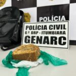 PCGO prende mulher em flagrante por transportar droga de Minas Gerais para Goiás