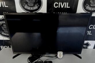 PC prende três por furto e receptação de televisão em Minaçu – Policia Civil do Estado de Goiás PC prende três por furto e receptação de televisão em Minaçu – Policia Civil do Estado de Goiás