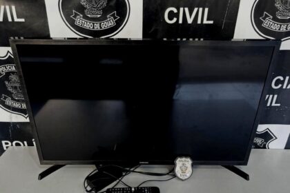 PC prende três por furto e receptação de televisão em Minaçu – Policia Civil do Estado de Goiás
