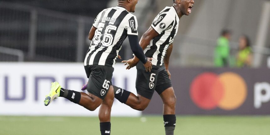 Botafogo vence primeira na Copa Libertadores Botafogo vence primeira na Copa Libertadores