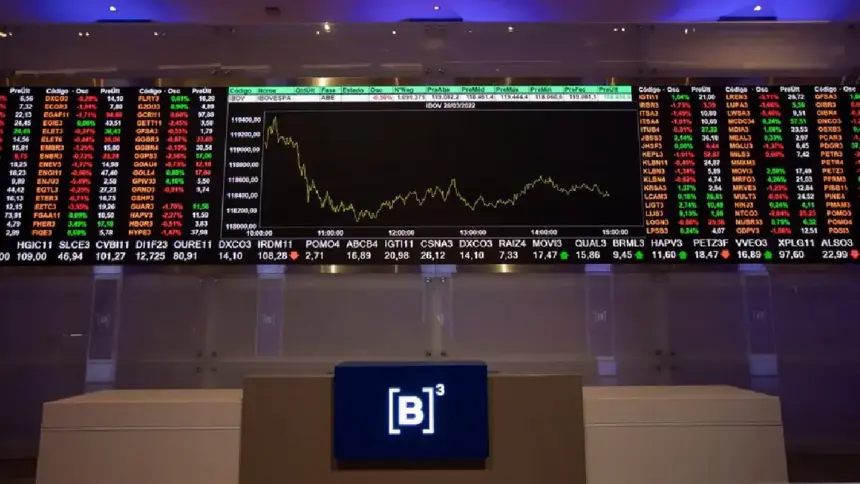 Ibovespa concluiu última sessão em queda de 2,96% Ibovespa concluiu última sessão em queda de 2,96%