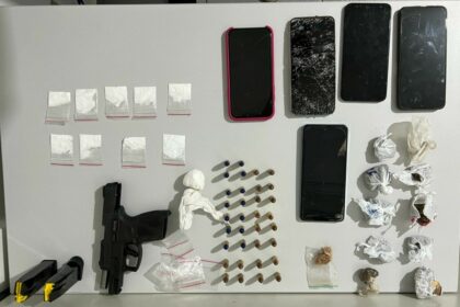 Pai e filho são presos por tráfico de drogas e posse ilegal de arma de fogo