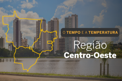PREVISÃO DO TEMPO: No Centro-Oeste, MS com alerta de tempestade