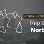 PREVISÃO DO TEMPO: Norte será chuvoso, nesta quinta-feira (17)