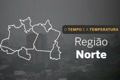 PREVISÃO DO TEMPO: Norte será chuvoso, neste domingo (20)
