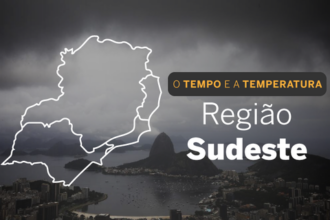 PREVISÃO DO TEMPO: Sudeste terá chuva intensa em todos os estados da região, nesta sexta-feira (4)