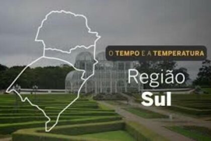 PREVISÃO DO TEMPO: Sul terá poucas nuvens e chuva, neste sábado (19)