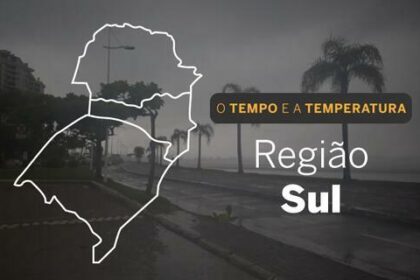 PREVISÃO DO TEMPO: alerta de chuvas intensas vale apenas para o oeste do Paraná