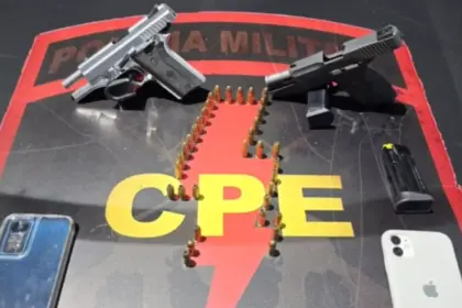 Armas de fogo utilizadas em tentativa de homicídio e homicídio em Goianésia são apreendidas