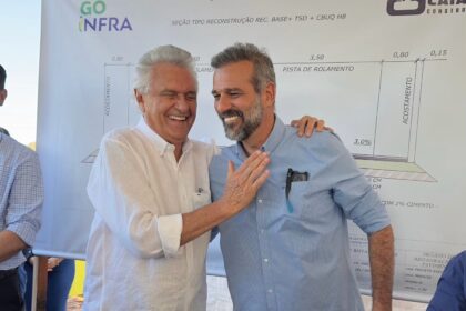 Caiado inaugura nesta segunda-feira pavimentação das GOs 338 e 080, viabilizada por Renato de Castro enquanto deputado