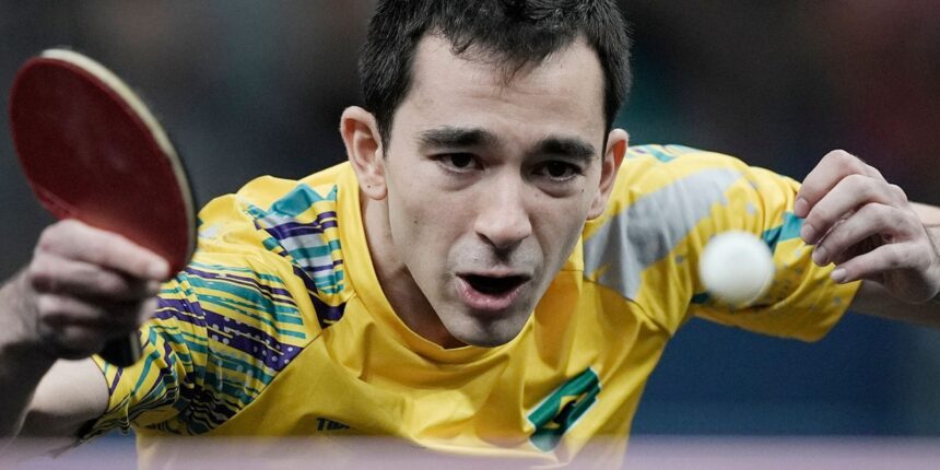 Hugo Calderano bate número 3 e vai à semi em etapa da Copa do Mundo Hugo Calderano bate número 3 e vai à semi em etapa da Copa do Mundo