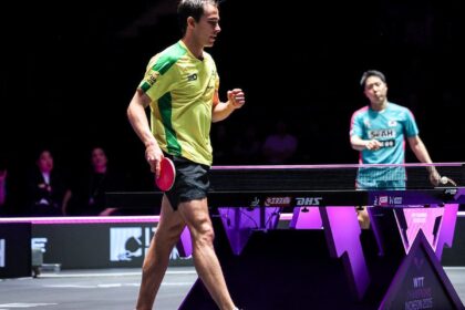 Calderano avança no WTT Champions após revanche sobre sul-coreano
