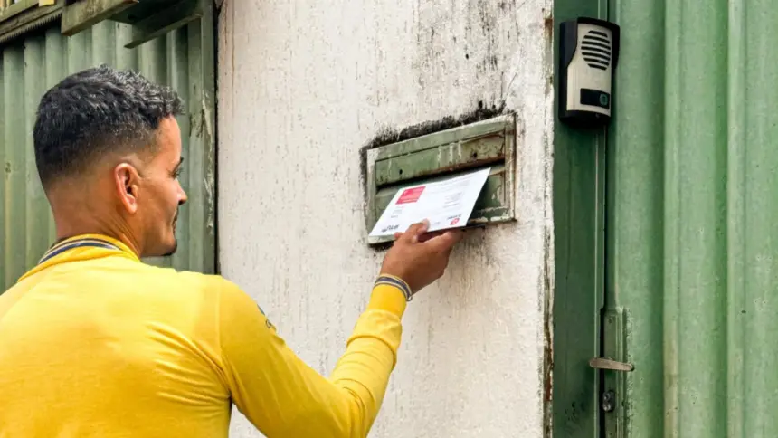 Carnês do IPTU 2025 estão sendo entregues pelos Correios em Goianésia; primeira parcela vence em 10 de abril Carnês do IPTU 2025 estão sendo entregues pelos Correios em Goianésia; primeira parcela vence em 10 de abril