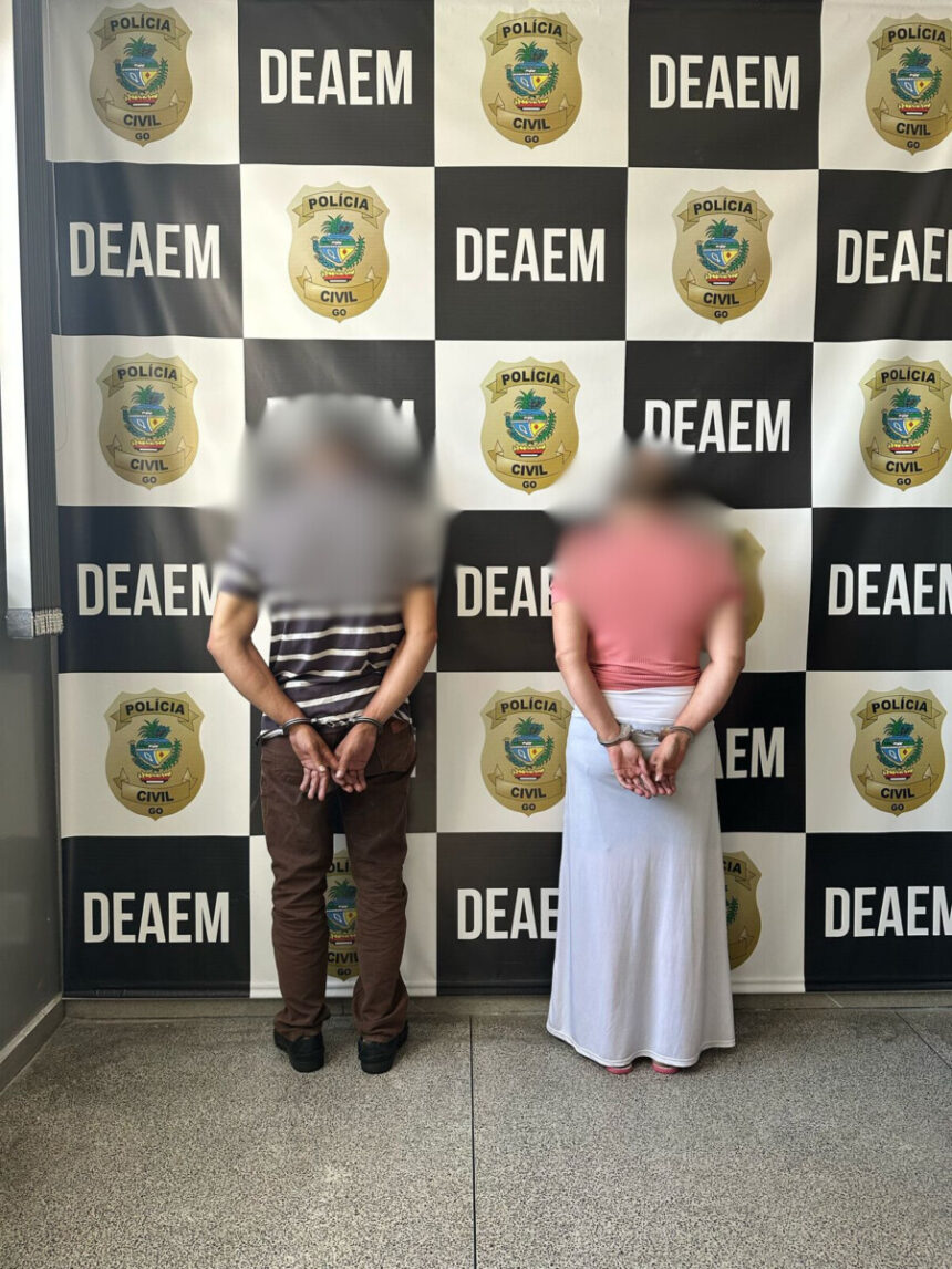 PCGO prende mãe e padrasto investigados por estupro e lesão corporal contra jovem desde a infância – Policia Civil do Estado de Goiás PCGO prende mãe e padrasto investigados por estupro e lesão corporal contra jovem desde a infância – Policia Civil do Estado de Goiás