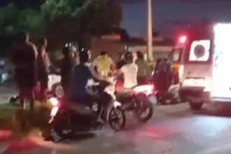Colisão entre carro e moto deixa duas mulheres feridas no sul de Goianésia