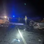 Colisão frontal na BR-414 mata três jovens e deixa três feridos Colisão frontal na BR-414 mata três jovens e deixa três feridos