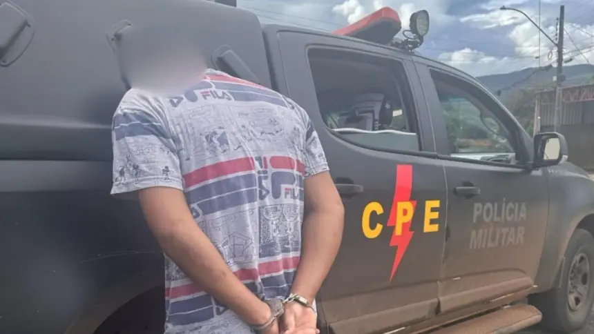CPE Goianésia retira mais um foragido da justiça das ruas CPE Goianésia retira mais um foragido da justiça das ruas