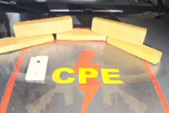 CPE retira mais um traficante das ruas de Goianésia e apreende cerca de 5kg de maconha