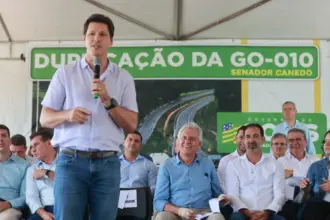 Daniel Vilela destaca transformação do Estado em inauguração de duplicação da GO-010 Daniel Vilela destaca transformação do Estado em inauguração de duplicação da GO-010