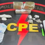 Em um mês, a CPE Goianésia registrou 9 flagrantes por tráfico de drogas