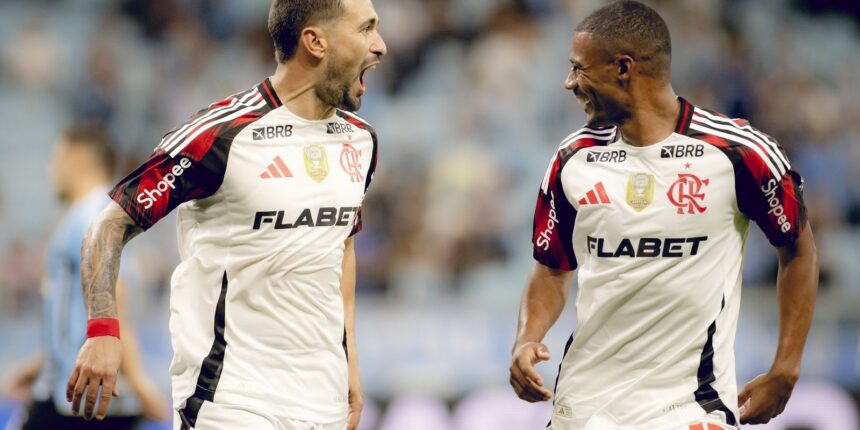 Fla vence com brilho de Arrascaeta para assumir ponta do Brasileiro